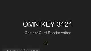 OMNIKEY 3121 Читатель-писатель - Введение