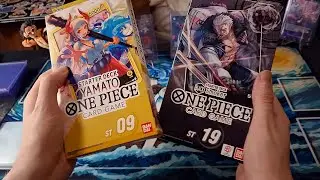 Opening One Piece Starter Decks! ST09 & ST19!