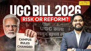 UGC New Rules 2026 🚨 Promotion of Equity Regulations | Caste Discrimination & EOC Explained