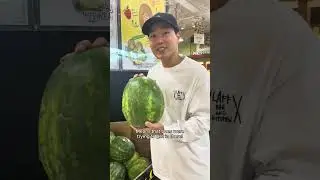 These tips work everytime #watermelon #fruit #groceryshopping #learning #tips