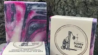 Sudsy Bear Summer Raspberries and Cream Soap Review
