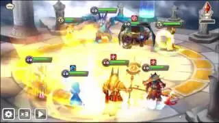 Arena with Khmun and Laika Summoner War