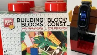 Block Tech - 1000 piece building set with storage box