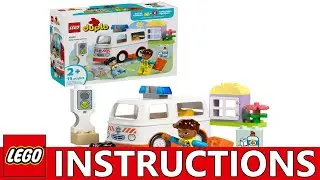 LEGO DUPLO 10447 - Ambulance & Driver | Step-by-Step Build Guide