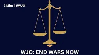 WJO: End Dictators & Wars in 2 Mins | #WJO wjo.world