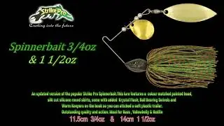 Strike Pro Spinnerbaits 3 4oz & 1. 1 /5oz