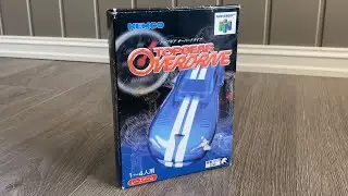 Top Gear Overdrive トップギアオーバードライブ Unboxing ASMR - Nintendo 64 Japan