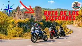 Increíble ruta con castillo abandonado Parte 1. #bmwmotorrad #harleydavidson #triumph #castle #route
