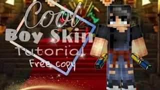 Tutorial : Cool Boy Skin | Pixel Gun 3D | Free Copy
