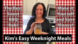 The Best Sweet BBQ Rub You Can Make Yourself (and save money!) | Easy Weeknight Meals #shorts