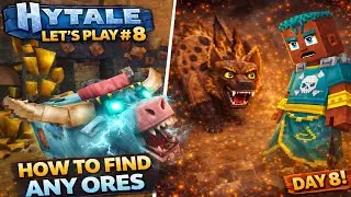 USING the Hytale *MAP* to Find ORES FAST | Hytale Let&rsquo;s Play #8