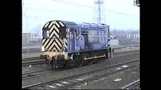 R.F.S. CLASS 09.09007 Light Engine at Doncaster  2 4 99 .Neil Hayton railway memories