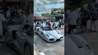 Combo of 1of5 Ferrari Grey Enzo & Pagani Huayra in Monaco