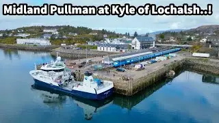 MIDLAND PULLMAN at Kyle of Lochalsh with 360° AERIAL VIEWS..!