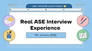 Accenture ASE Real Interview Questions | 2026 Freshers Must Watch | Reddit Experience Breakdown