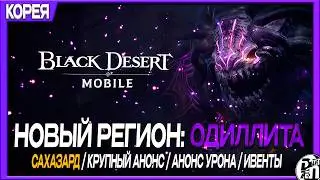 Анонс на 24.02 - Новый Регион Одиллита | Black Desert Mobile |