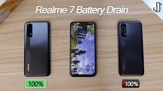 Realme 7 Battery Drain Test