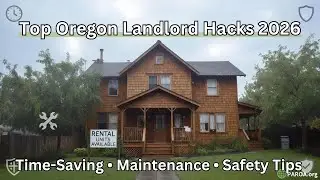 Top Oregon Landlord Hacks 2026 -Time-Saving &bull; Maintenance-Saving &bull; Safety Tips for Rental Properties