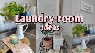 IDEAS PARA DECORAR Y ORGANIZAR UNA LAVANDERIA PEQUEÑA🧺