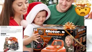 Игрушечный набор для ремонта двигателя грузовика Motor Master 