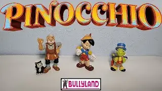 Recenzja figurek Bullyland Pinocchio, Jeppetto z Figaro i Jiminy Cricket z kompletnej kolekcji!