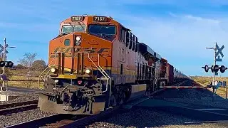 Loaded Ethanol train on BNSF Fallbridge Sub!