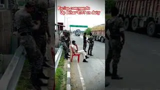 Excise commando up Bihar बोडर on duty #punjabisong #newsong #song #hiphop #bollywoodtunes
