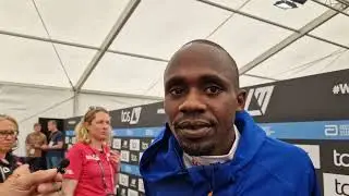 Jacob Kiplimo Reacts To Finishing Second At 2025 London Marathon in 2:03:37