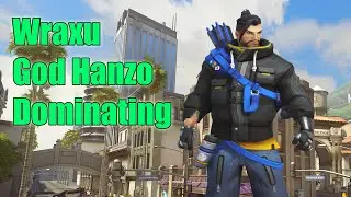 Wraxu God Hanzo go Insane - Top 500 Overwatch Gameplay Season 19