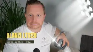 Ulanzi Videolicht LTO28 |  ToGo Fotografieren mit Licht 💡