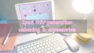 iPad 8th generation 2020 unboxing + accessories 🍎 || Indonesia