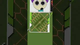 Minecraft falling pixel art - #shorts #anime #pixelart
