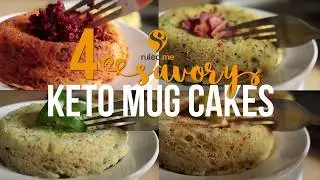4 Savory Keto Mug Cake Recipes