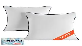 VEVOR 20 x 20 in Throw Pillow Inserts Set of 2 Firm
