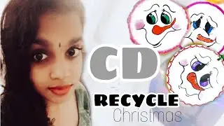 Best out of waste/CD craft/ recycle ideas/Christmas 🎄 decoration /DIY /craft ideas