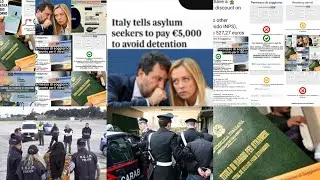 Italy tells asylum seekers to pay &euro;5,000 to avoid detention deportation appeal commission permit