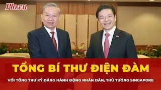 Tổng B&iacute; thư điện đ&agrave;m với Tổng Thư k&yacute; Đảng H&agrave;nh động Nh&acirc;n d&acirc;n, Thủ tướng Singapore | Tin nhanh