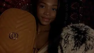 ASMR &ldquo;what&rsquo;s in my bag?&rdquo; + attention to objects
