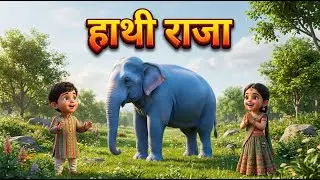 Hathi Raja Kahan Chale - हाथी राजा कहाँ चले | Hindi Nursery Rhymes | Baal Geet In Hindi #hindirhymes