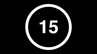 15 seconds timer