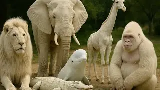 जगातील ११ दुर्मिळ पांढऱ्या प्राण्यांची माहिती | Rare White Animals You&rsquo;ve Never Seen!