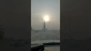 Riffa Clock Tower Bahrain #roads #riffa #bahrain #shorts
