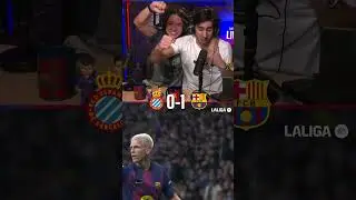 This is how the derby feels on Bar&ccedil;a Live. #LaLigaHighlights #shorts #fcbarcelona #shortvideo