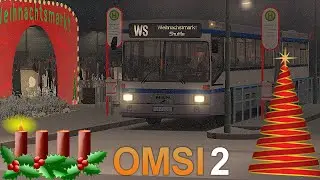 OMSI 2 - Mit dem Losti Weihnachtsexpress zum Weihnachtsmarkt🎅🎄| Krefrath V3 | 1.Adventsspecial 🕯️🎄