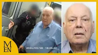 Moment paedophile arrested after being on the run for almost 30 years