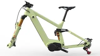 4 LEAF Ebike, ULTRA, carbon fiber frame for BAFANG M620/G510 and TruckRun m09 1200w