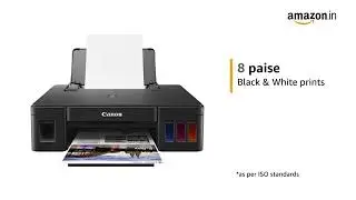 Canon Pixma G1010 Single Function Ink Tank Colour Printer | #shorts #canon #colourprinter