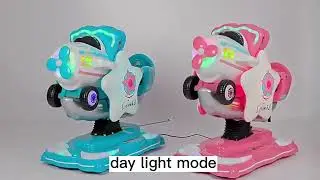 Mp5 Screen Kiddie Rides Commercial Kids Swing Machine Coin Operated Baby Kids Happy Rocking Machine