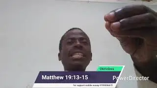 Okirizidwa/Matthew 19:13-15/Pr Joseph Mutesasira 09 12 2025