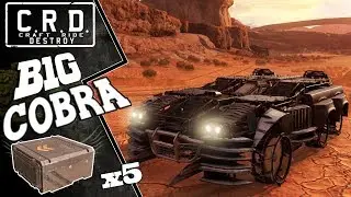 Crossout: [ turrets x5 ] BIG COBRA [ver. 0.10.10]